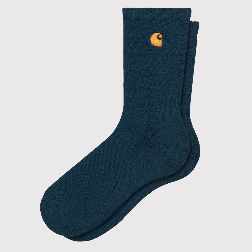 Chase Socks Dark Navy / Gold
