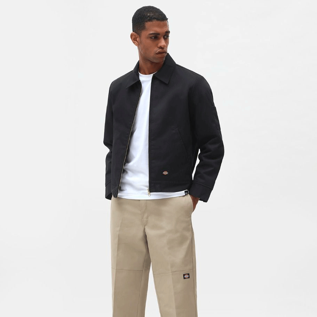 Lined Eisenhower Jacket Black