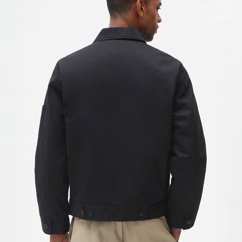 Lined Eisenhower Jacket Black