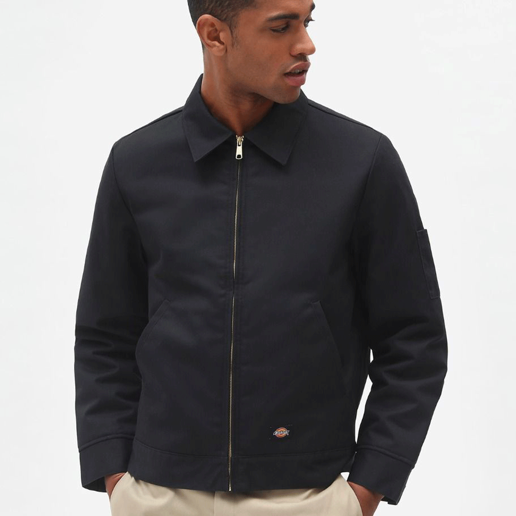 Lined Eisenhower Jacket Black