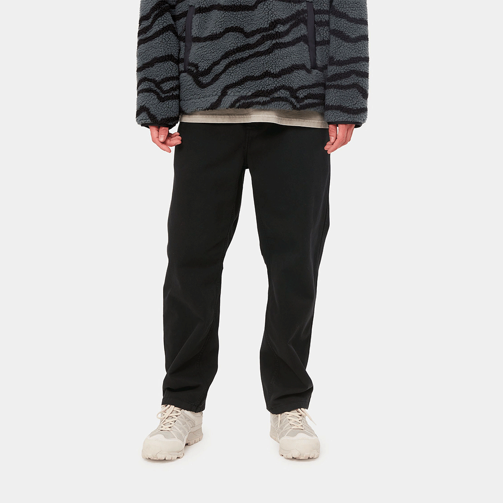Flint Pant Black Garment Dyed
