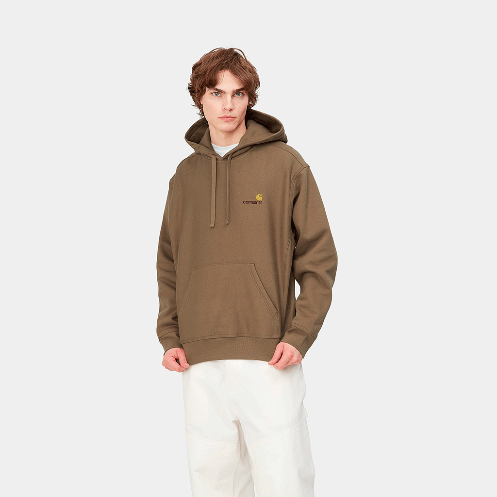 Hooded American Script Sweat Buffalo