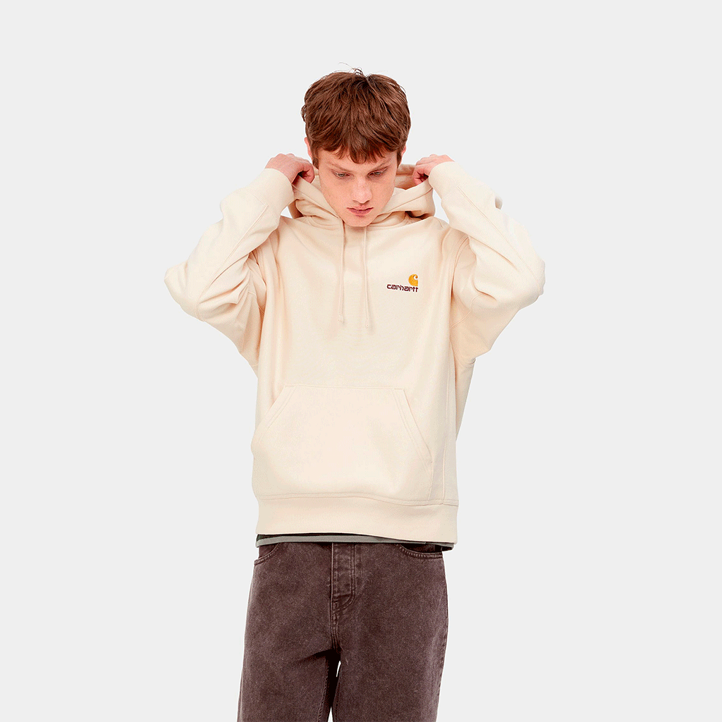 Hooded American Script Sweat Calico