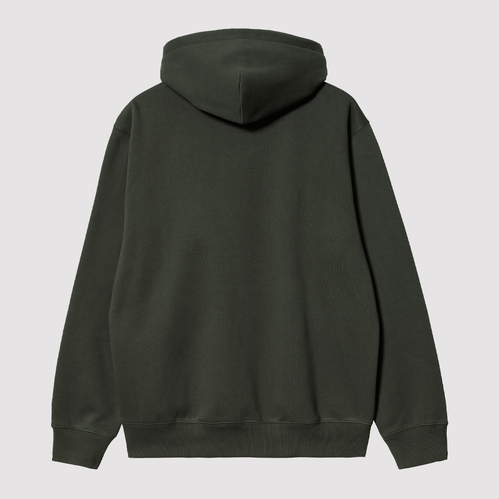 Hooded Carhartt Sweat Boxwood / Ochre