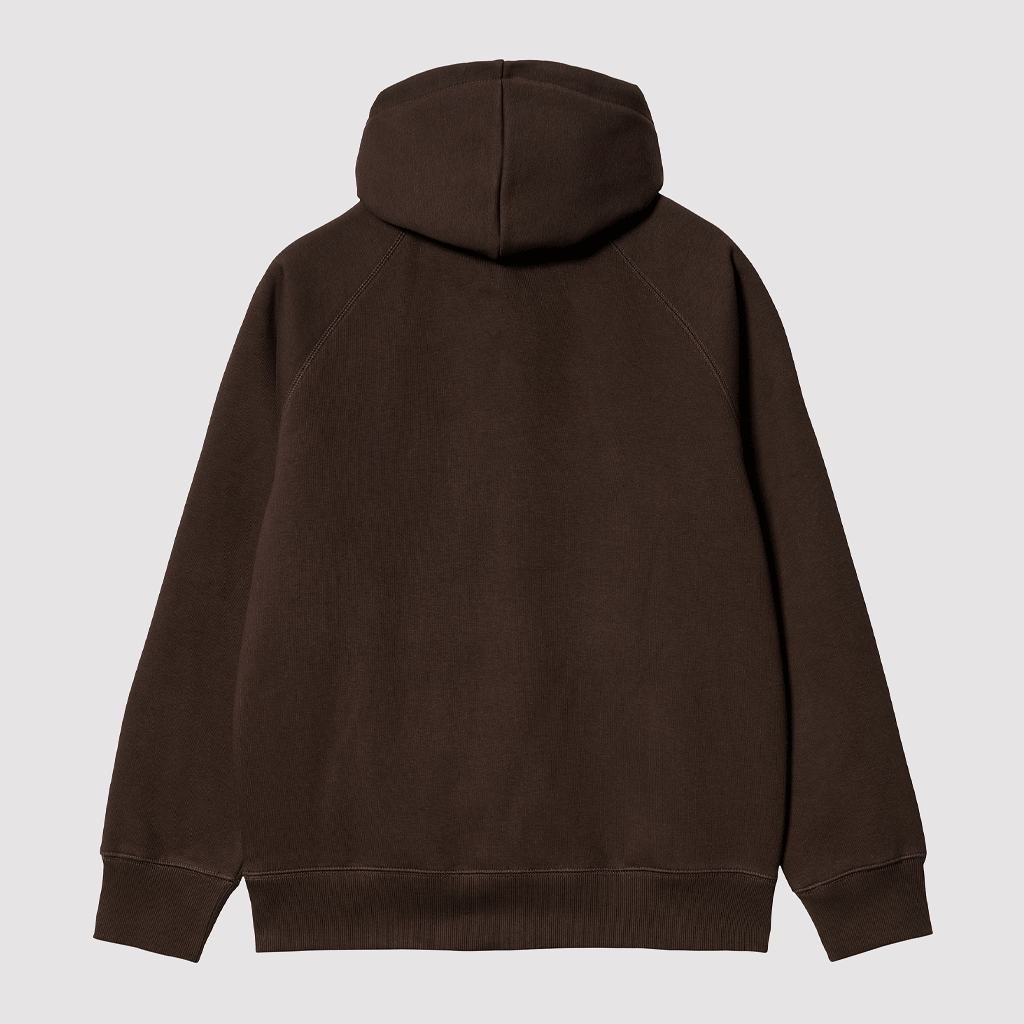 Hooded Chase Sweat Dark Umber / Gold
