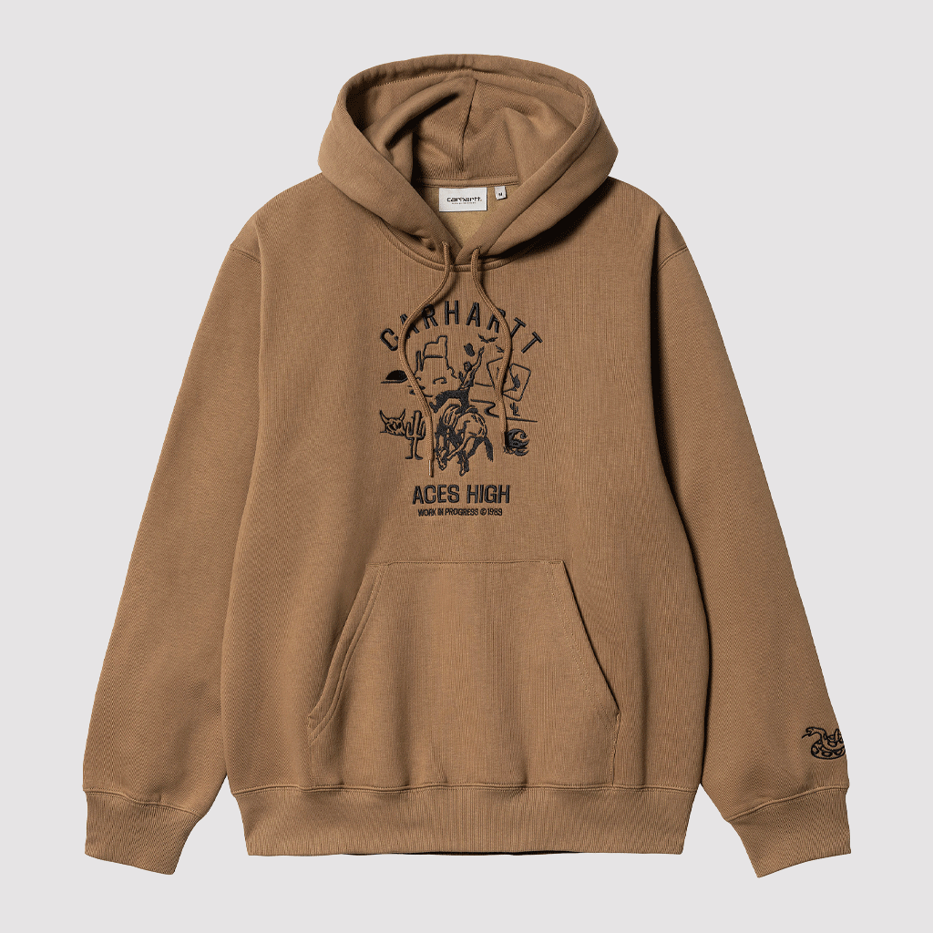 Hooded Souvenir Valley Sweat Buffalo / Black
