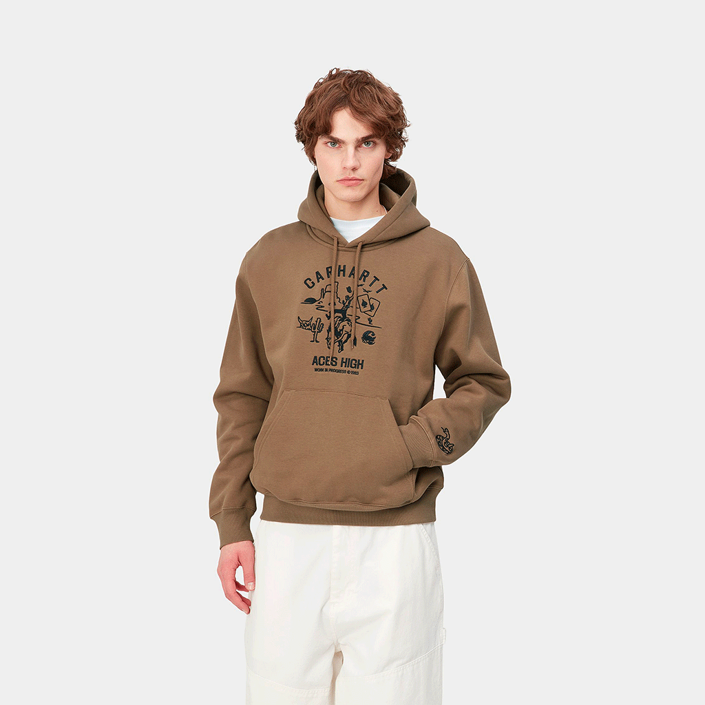 Hooded Souvenir Valley Sweat Buffalo / Black