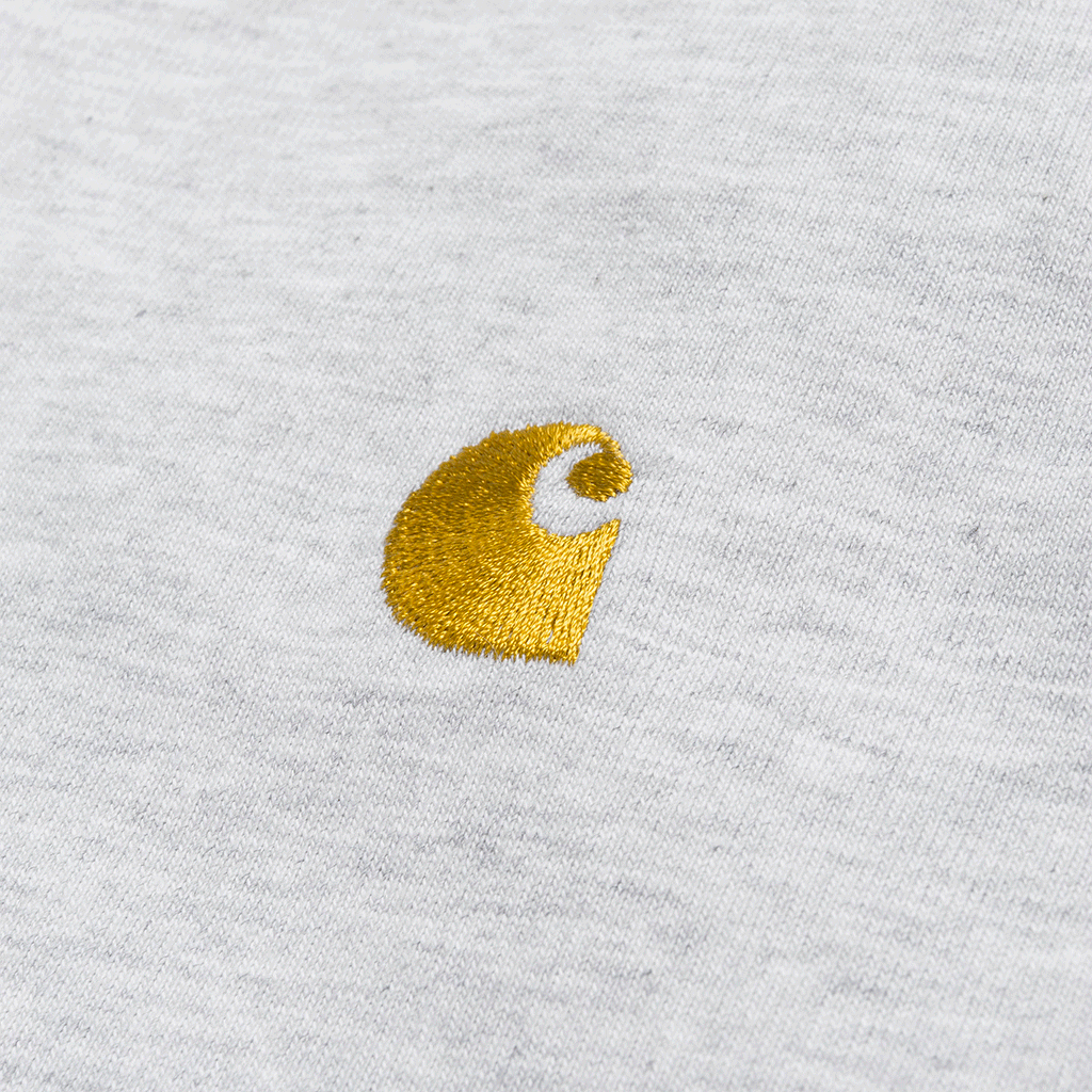 L/S Chase T-Shirt Ash Heather / Gold