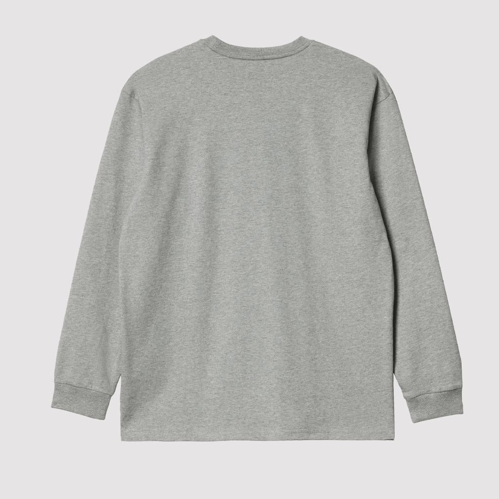 L/S Chase T-Shirt Grey Heather / Gold