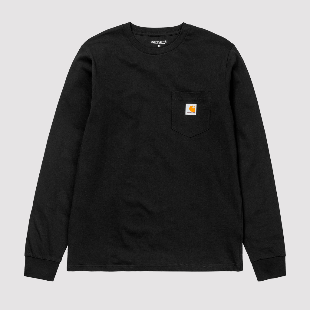 L/S Pocket T-Shirt Black