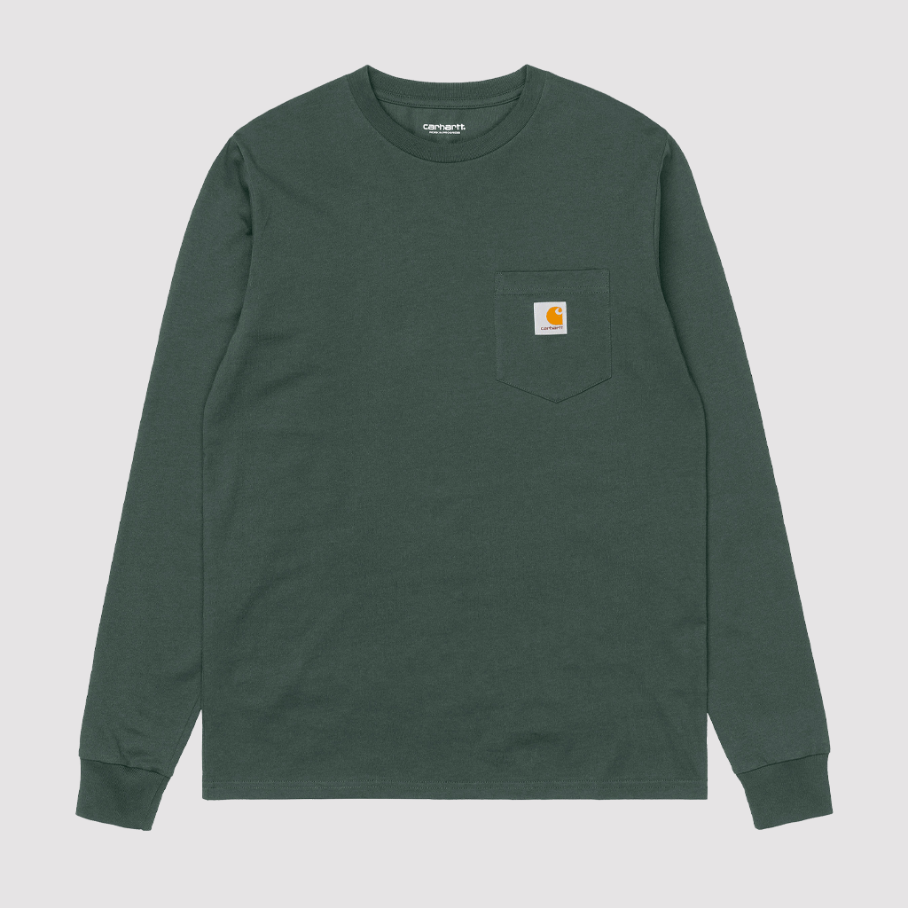 L/S Pocket T-Shirt Hemlock Green