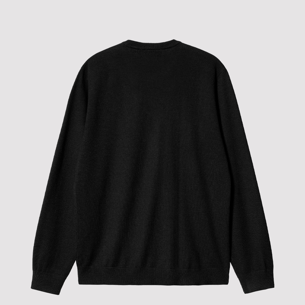 Madison Sweater Black / Wax
