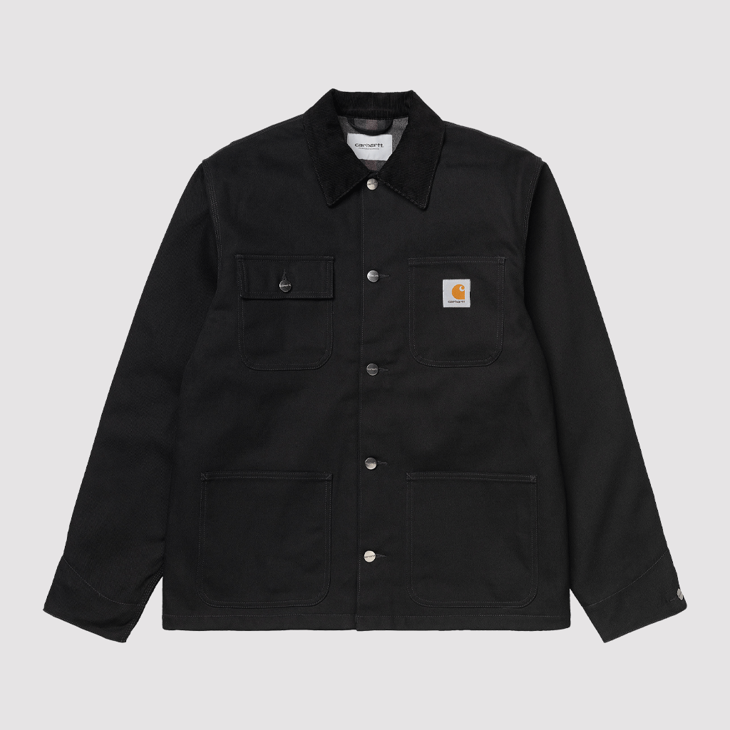 Michigan Coat Black / Black rigid