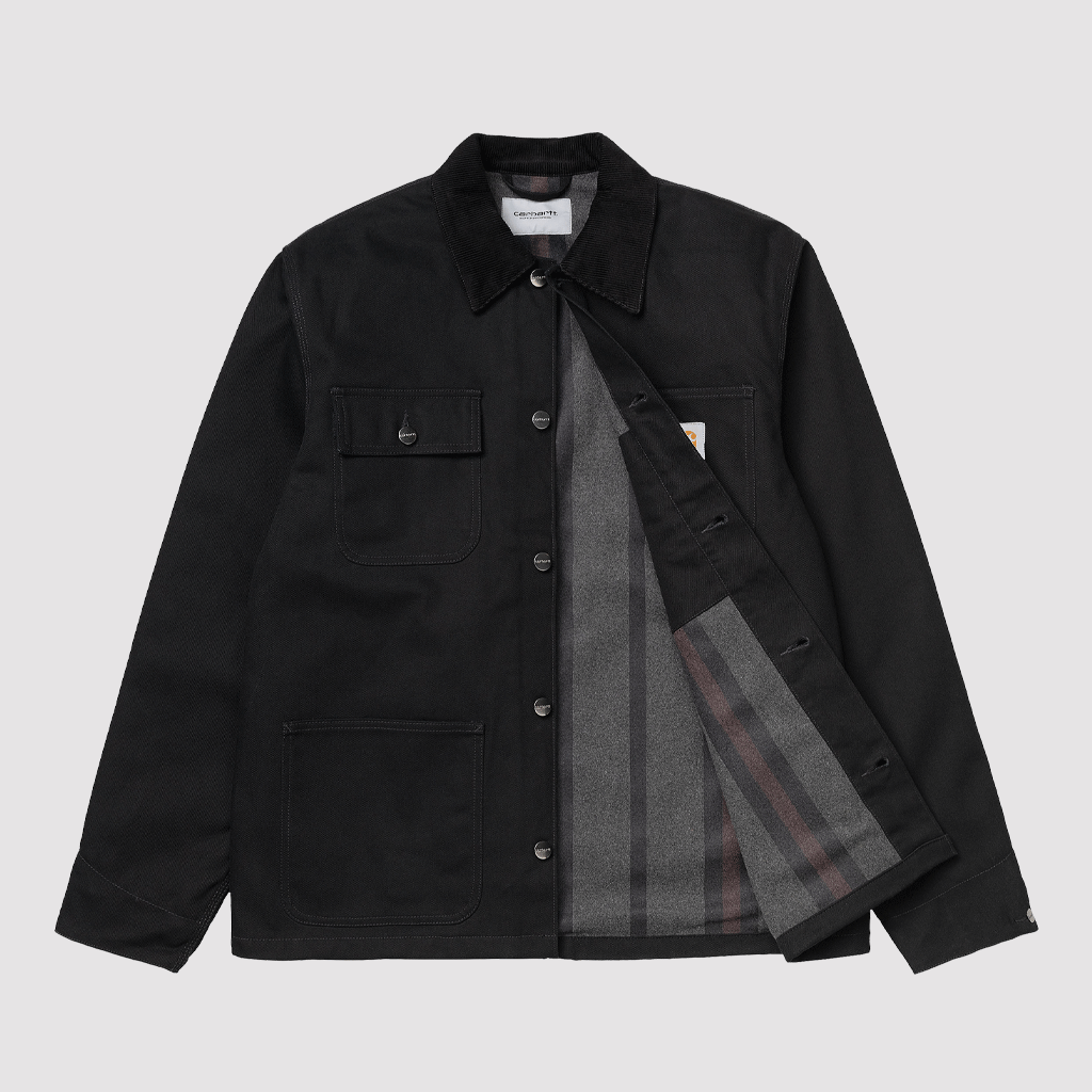 Michigan Coat Black / Black rigid
