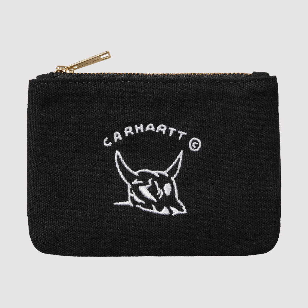 New Frontier Zip Wallet Black / Wax
