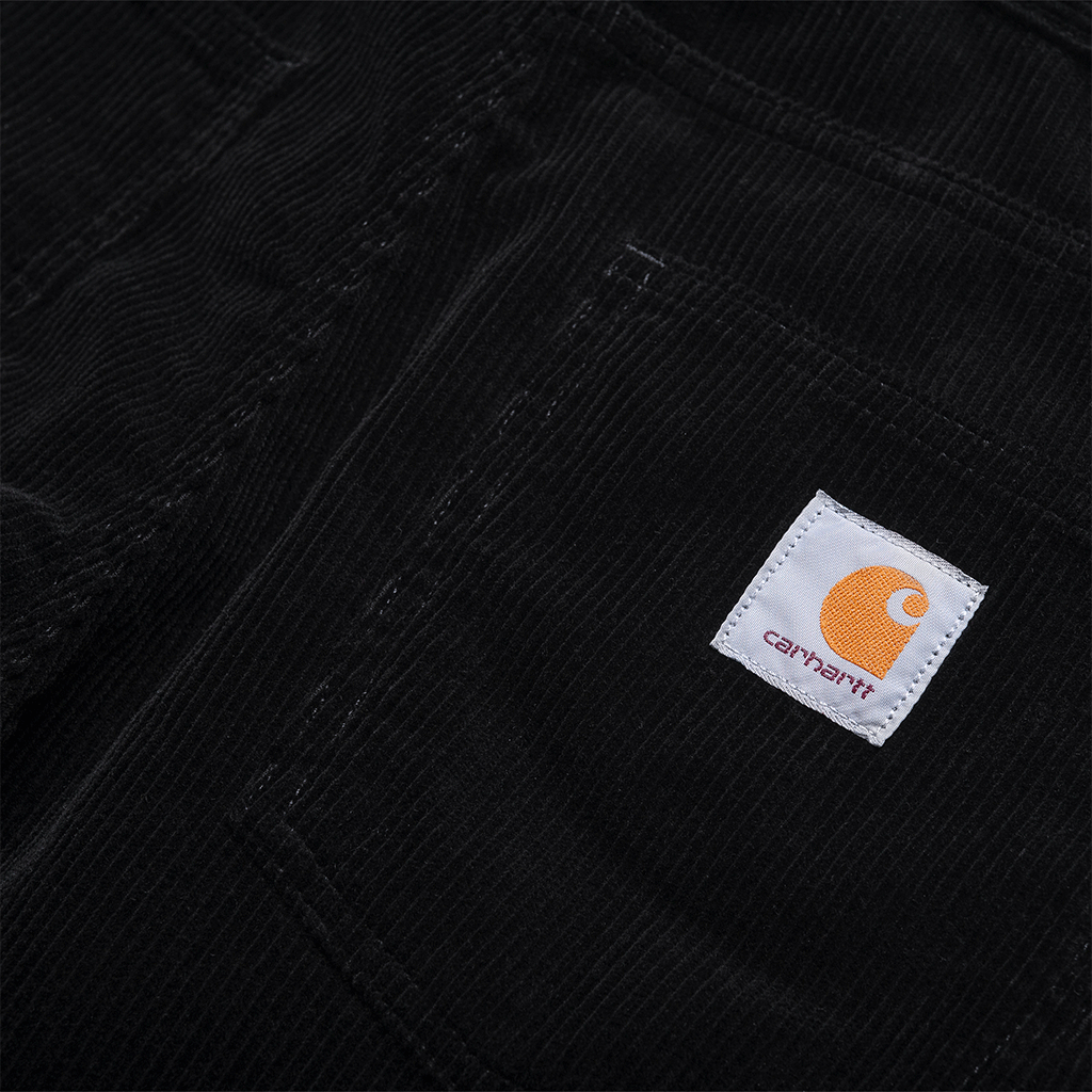 Newel Pant Corduroy Black Rinsed