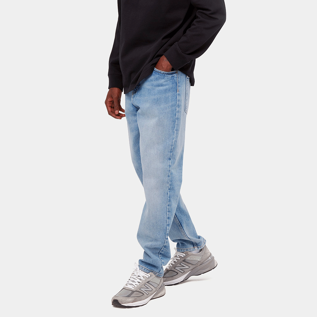Newel Pant Blue Light Used Wash
