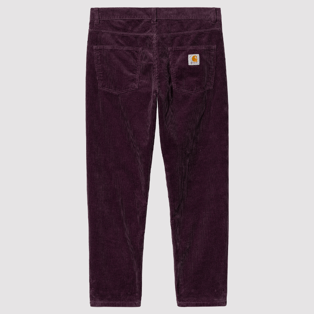 Newel Pant Dark Plum Rinsed