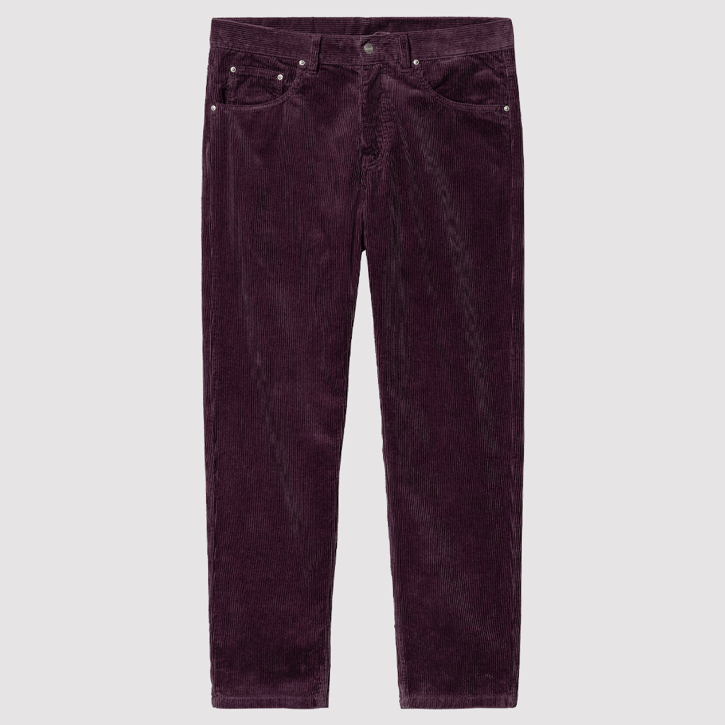 Newel Pant Dark Plum Rinsed