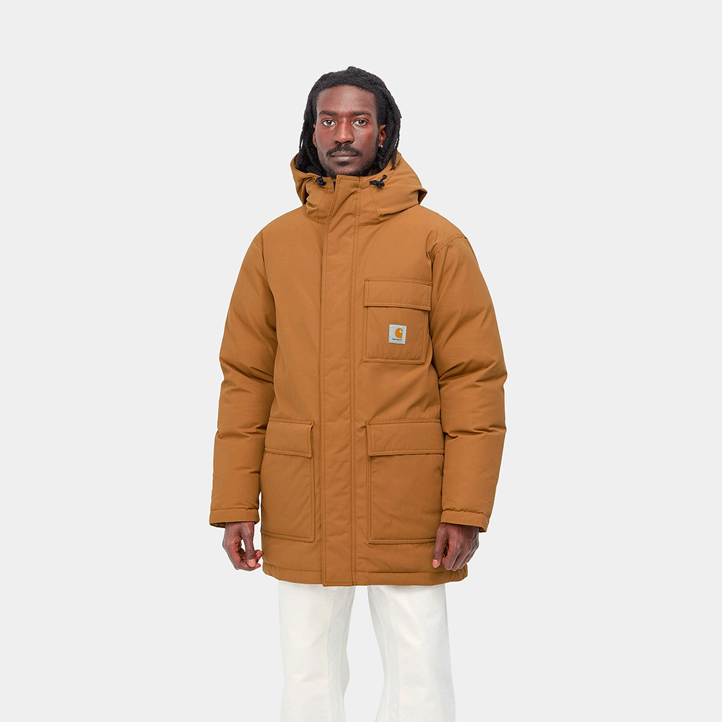 Siberian Cold Parka Hamilton Brown / Black