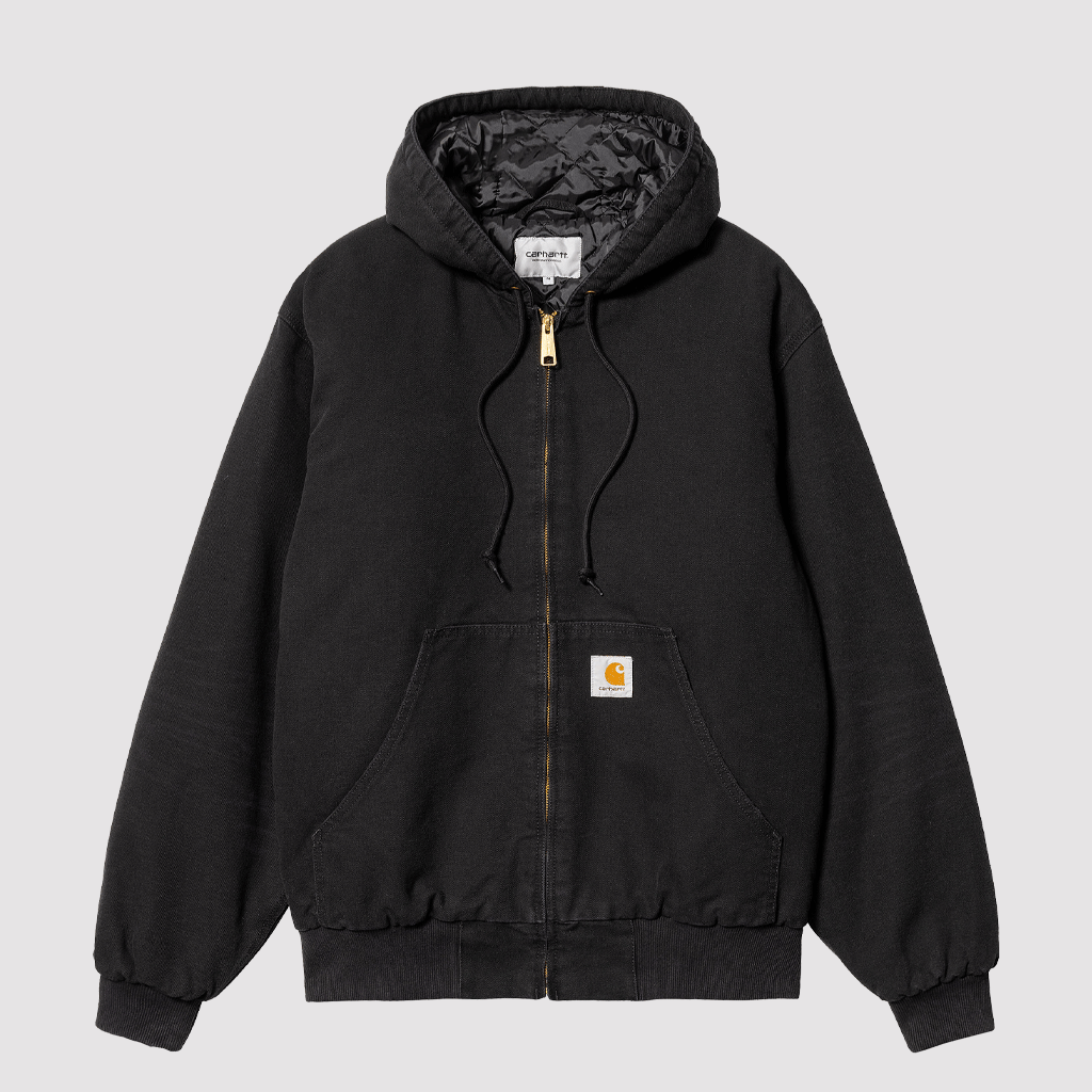 OG Active Jacket Black Aged Canvas