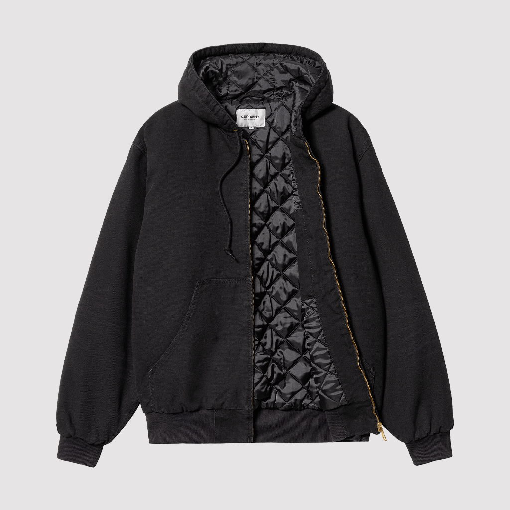 OG Active Jacket Black Aged Canvas