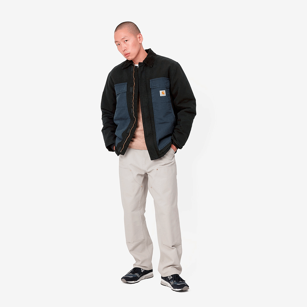 OG Arctic Coat Black / Dark Navy aged canvas