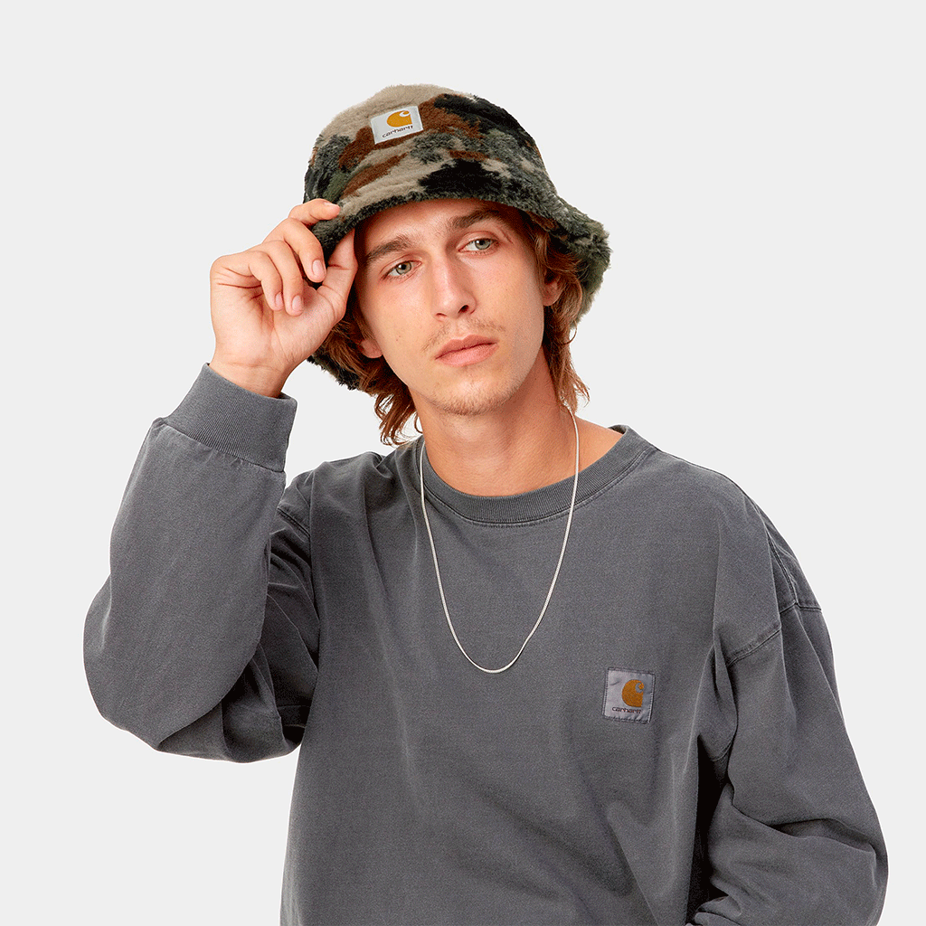 Plains Bucket Hat Trail Jacquard Woodland