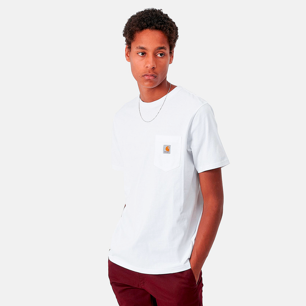 S/S Pocket T-Shirt White