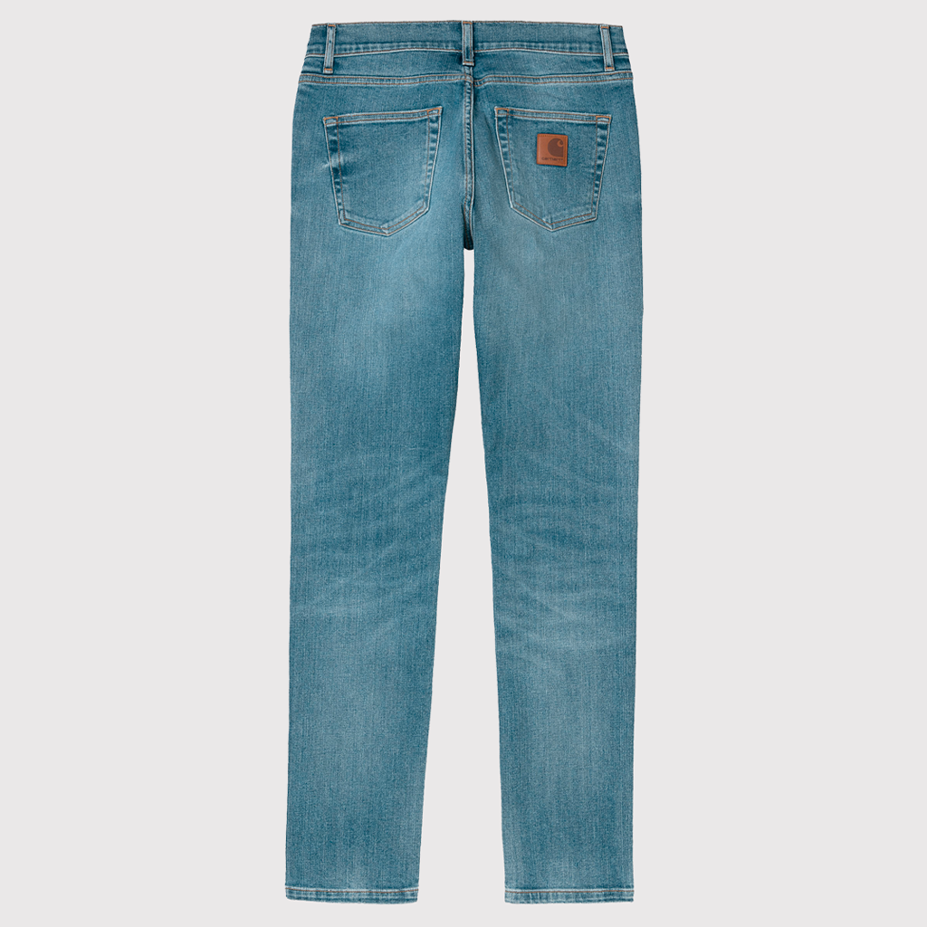 Rebel Pant Blue Mid Used Wash