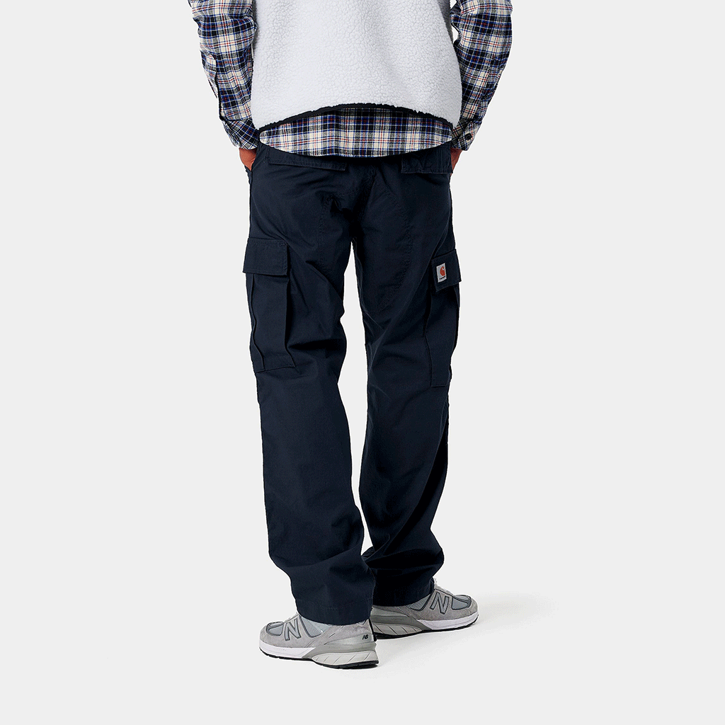 Regular Cargo Pant Dark Navy rinsed
