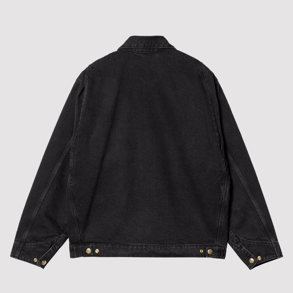 Rider Jacket Black Stone Washed