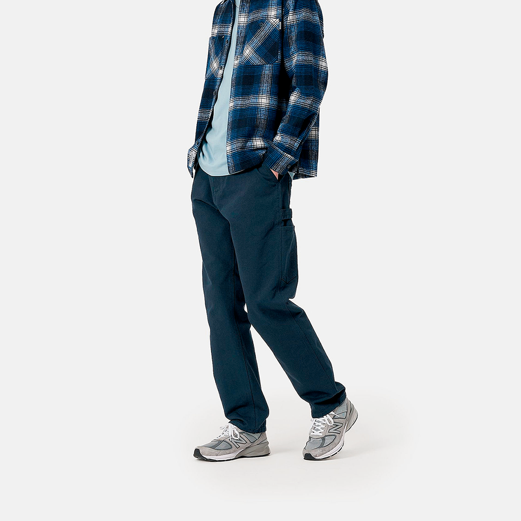 Ruck Single Knee Pant Dark Navy Rinsed