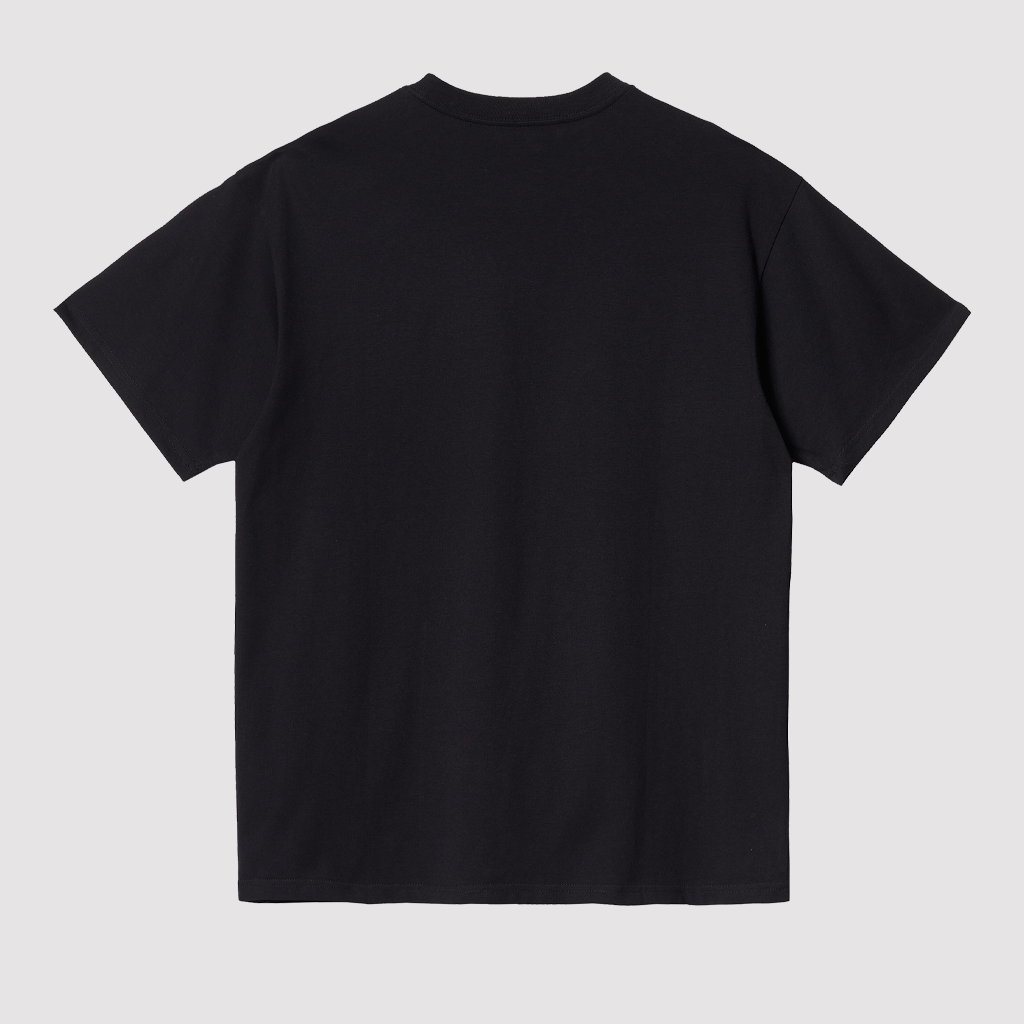 S/S American Script T-Shirt Black