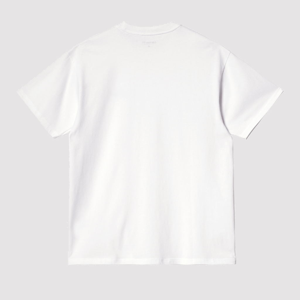 S/S American Script T-Shirt White