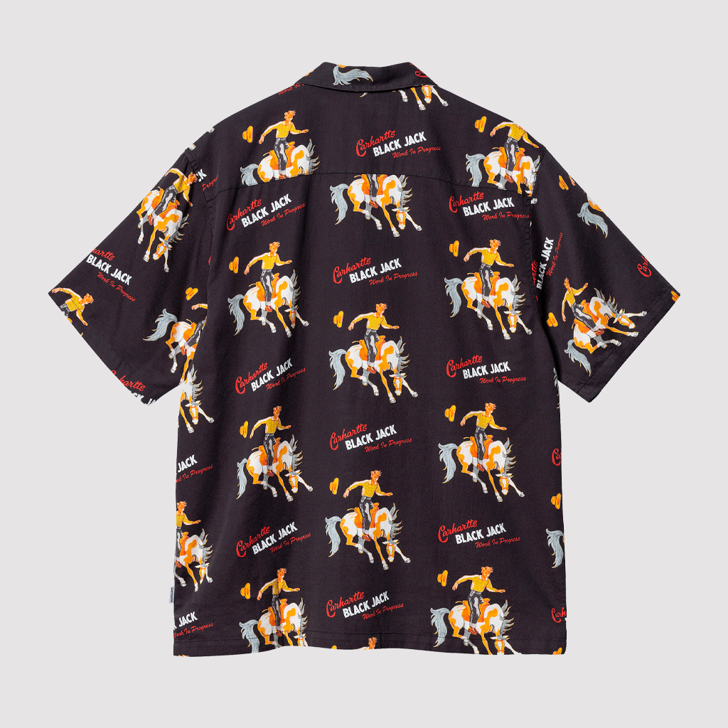 S/S Black Jack Shirt Black
