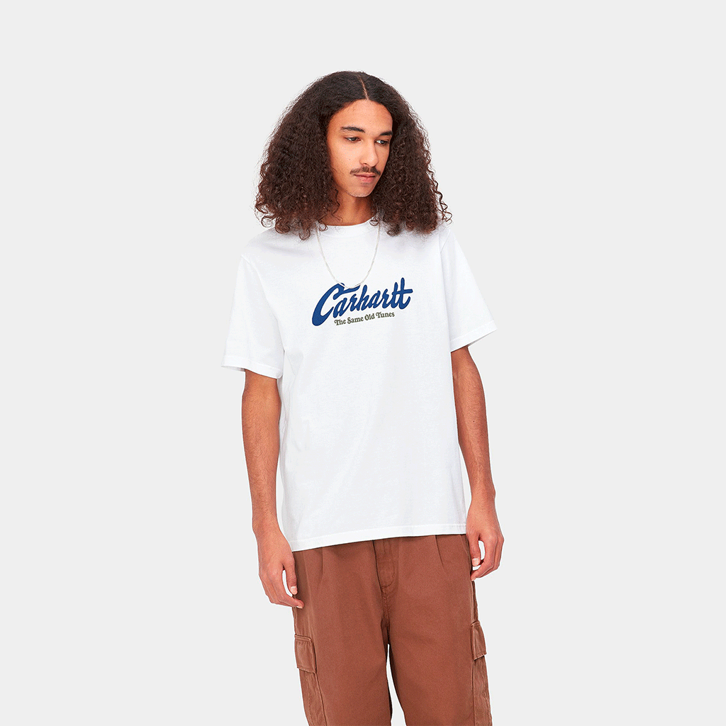 S/S Old Tunes T-Shirt White