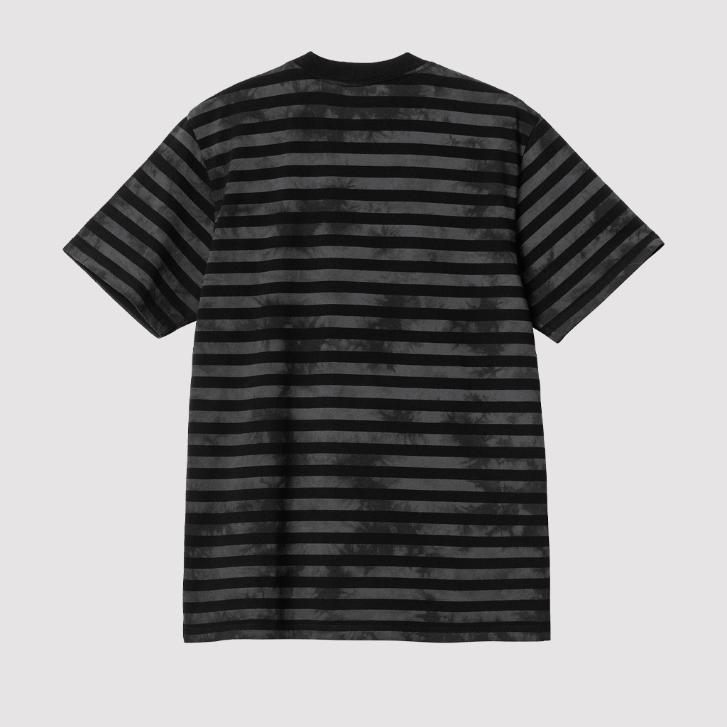 S/S Scotty Chromo Pocket T-Shirt Stripe Black Chromo