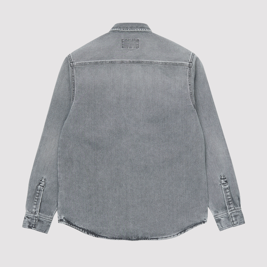 Salinac Shirt Jacket Black Light Used Washed