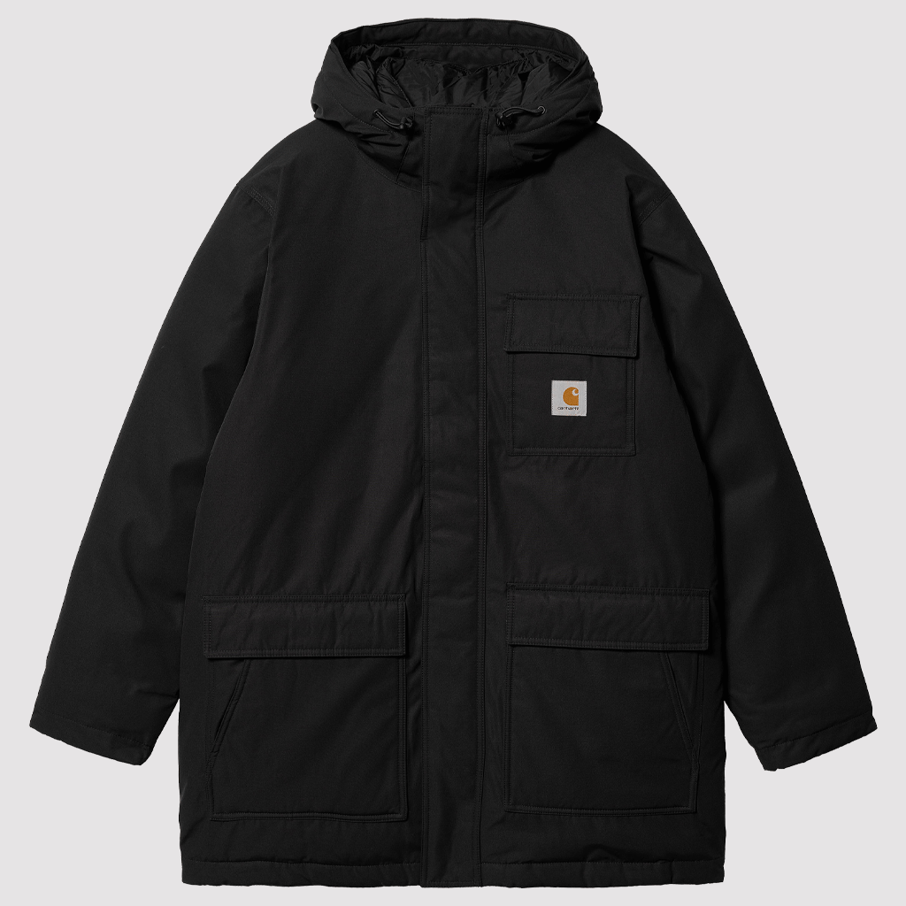 Siberian Cold Parka Black / Black
