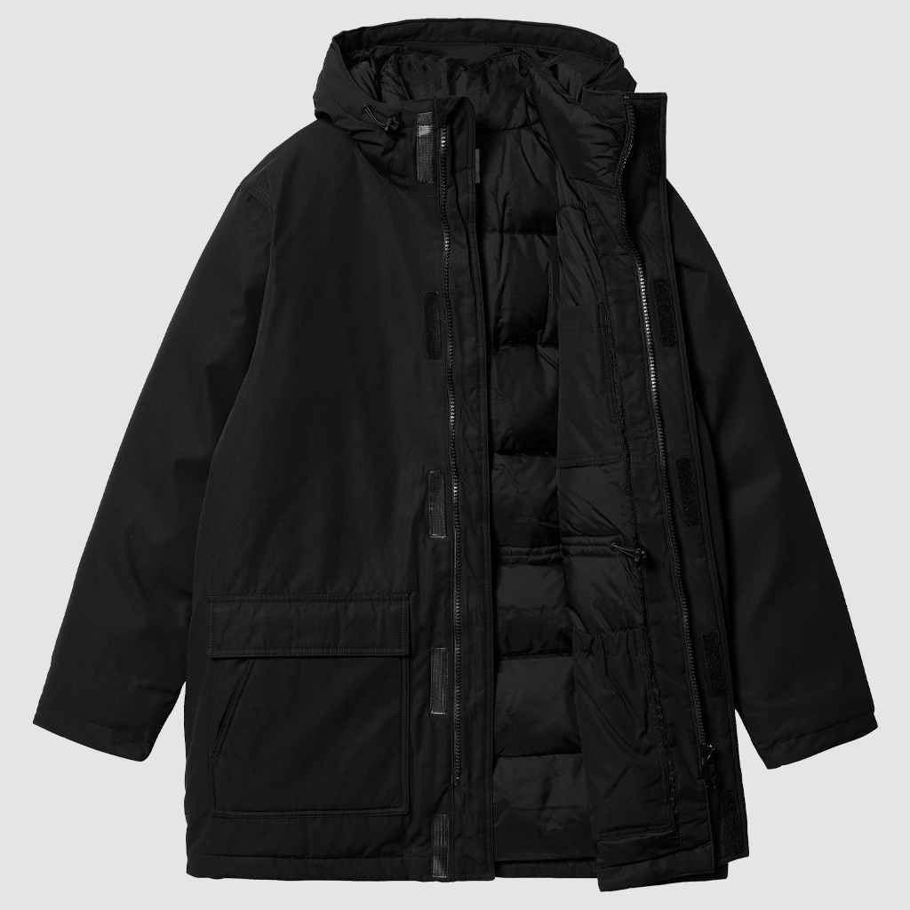 Siberian Cold Parka Black / Black