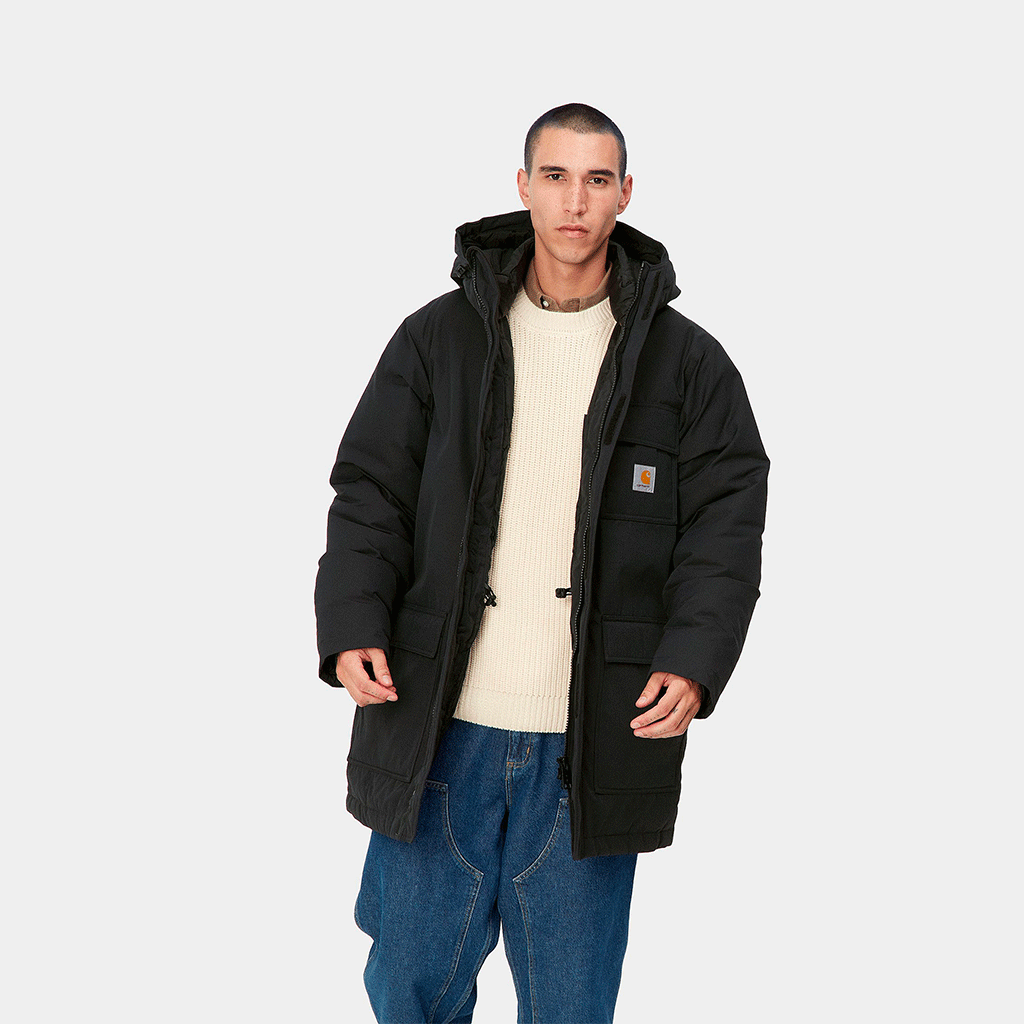Siberian Cold Parka Black / Black