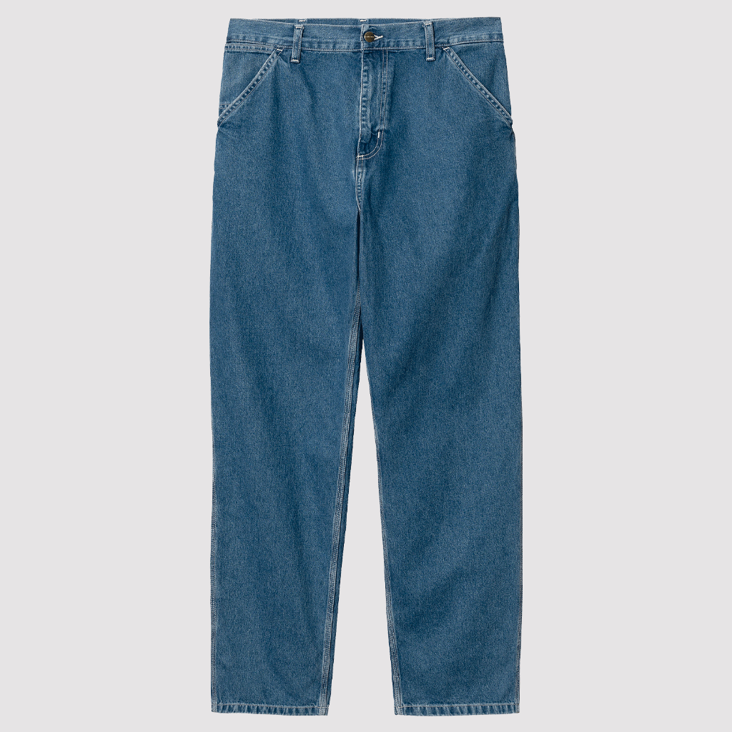 Simple Pant Blue Stone Washed