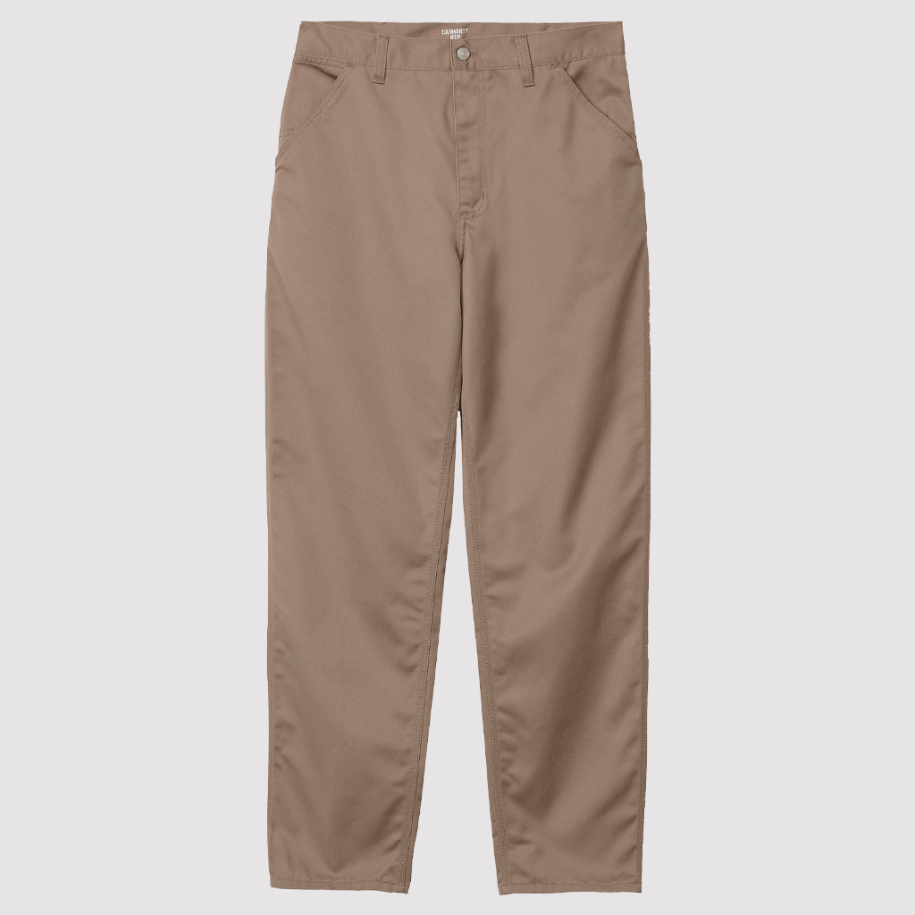 Simple Pant Leather Rinsed