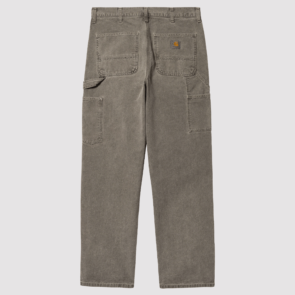 Single Knee Pant Black Faded