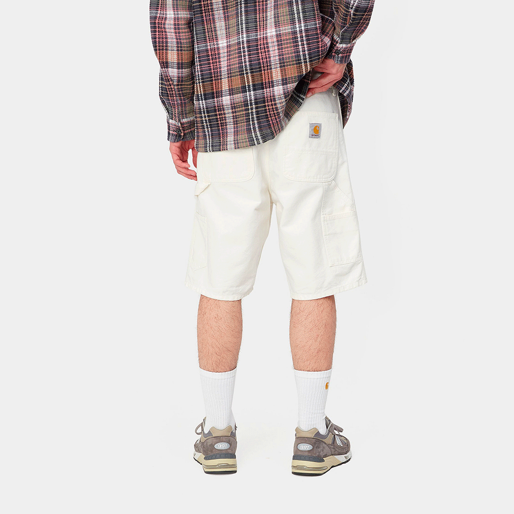 Single Knee Short Wax Stone Washed