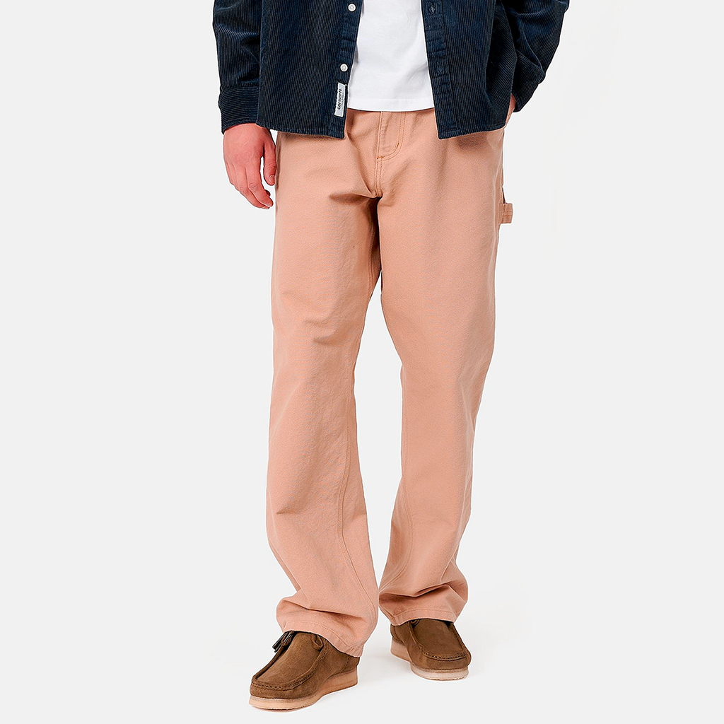 Single Knee Pant Hamilton Brown Rinsed