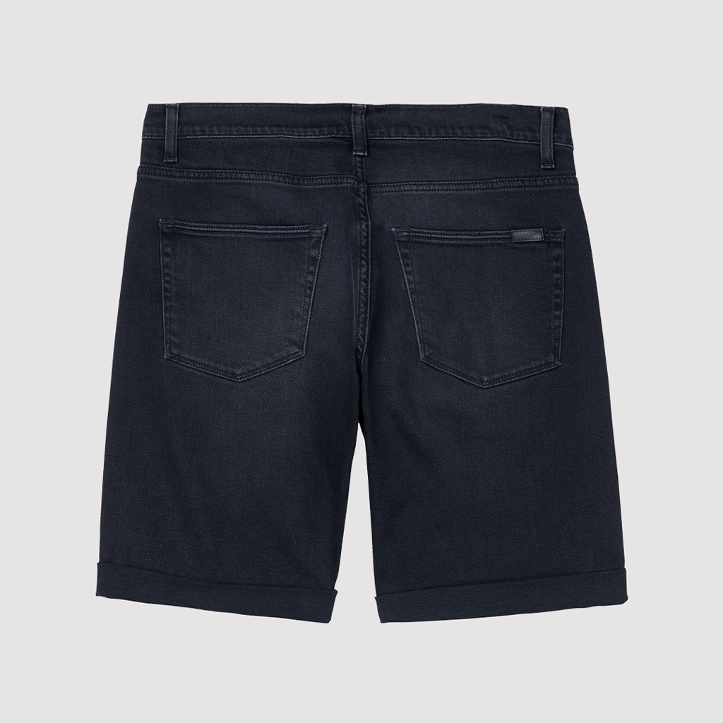 Swell Short Stretch Black Mid Worn Wash