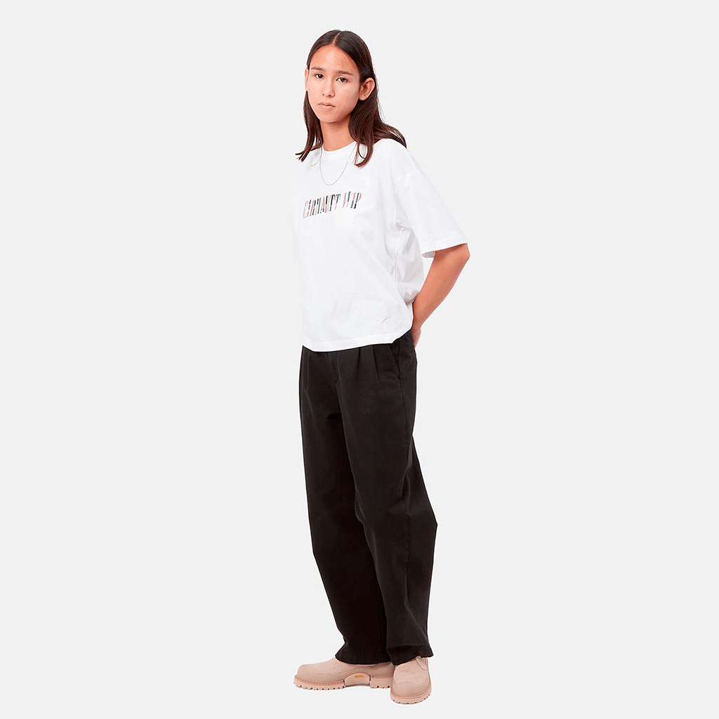 W' Cara Pant Black garment dyed