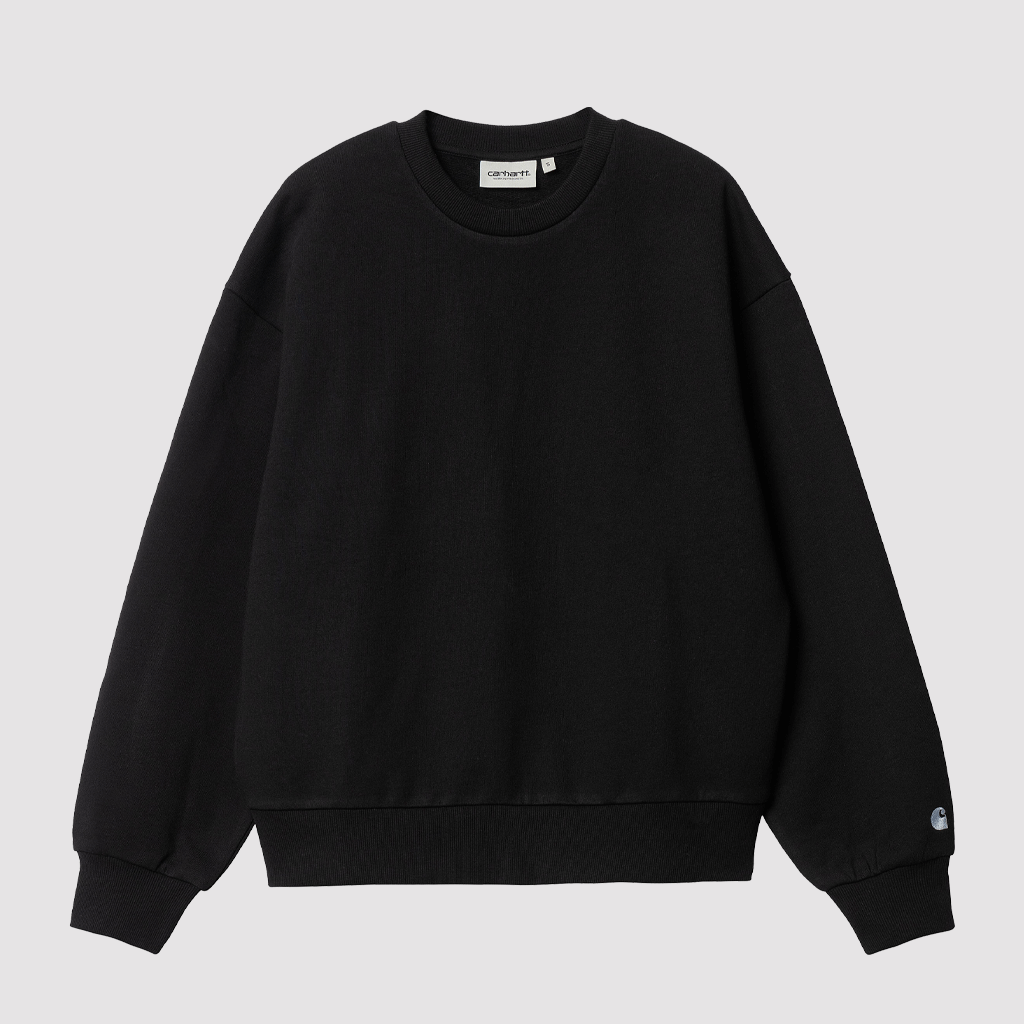 W' Casey Sweat Black / Silver